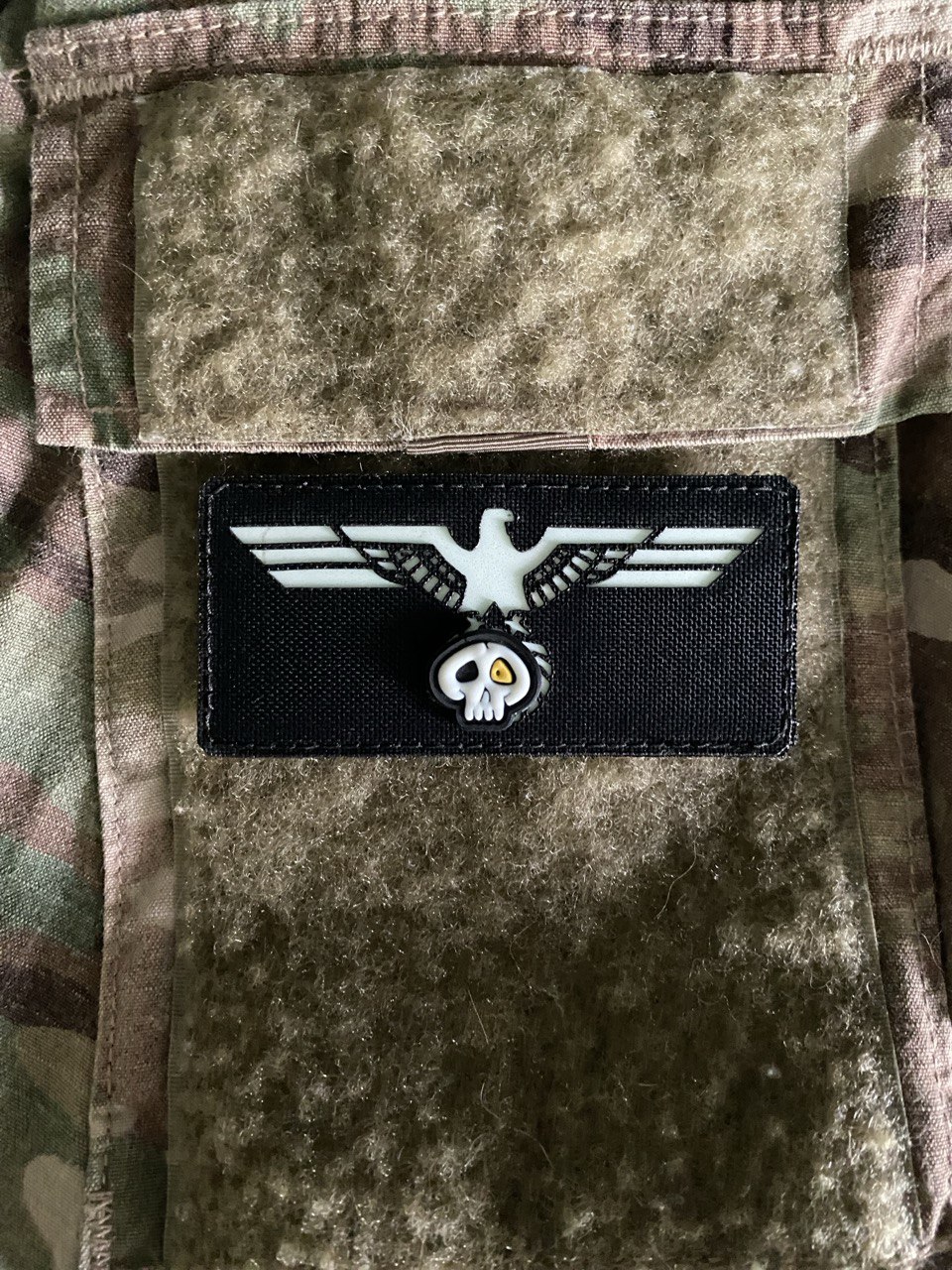 <strong>Шеврон “Орел Вермахт нагрудний М37” lasercut bk/gl</strong> - Зображення 2