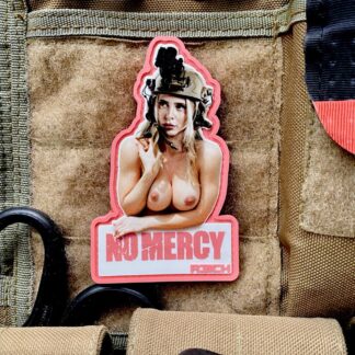 <strong>ПВХ шеврон Tactical girl "No mercy"</strong>