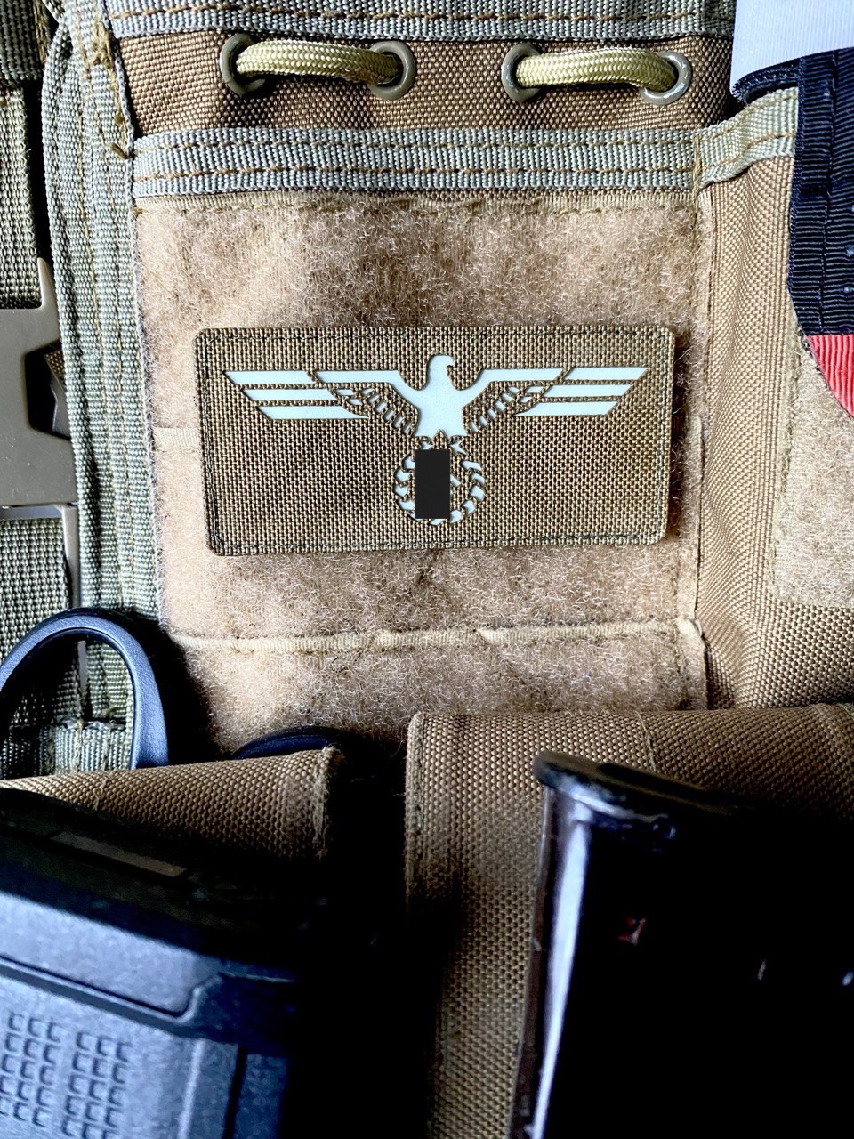 <strong>Шеврон “Орел Вермахт нагрудний М37” lasercut cb/gl</strong>