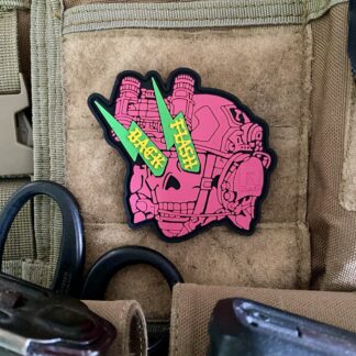 <strong>ПВХ шеврон "Toten operator  flash back" pink</strong>