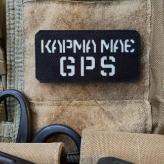 <strong>Шеврон "Карма має  GPS" bk/gl</strong>