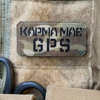 <strong>Шеврон "Карма має  GPS" mc/bk</strong>