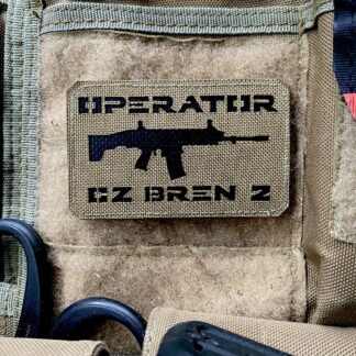 <strong>Шеврон "CZ Bren 2 оператор" lasercut cb-bk</strong>