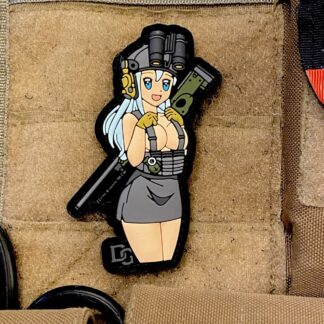 <strong>3D ПВХ шеврон «Anime Tactical Girl grey»</strong>