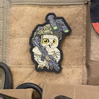 <strong> ПВХ шеврон «Tactical owl»</strong>