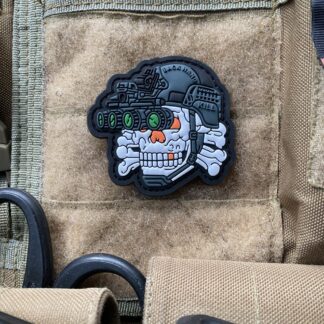 <strong>3D ПВХ шеврон "Toten operator" wh</strong>