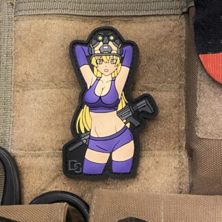 <strong>3D ПВХ шеврон «Anime Tactical Girl purple»</strong>
