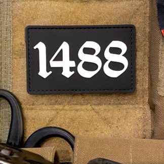 <strong>ПВХ шеврон «1488» bk/wh </strong>