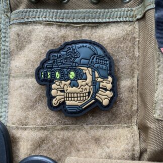 <strong>3D ПВХ шеврон "Toten operator" cb</strong>