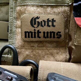 <strong>Шеврон «Gott mit uns» lasercut cb/bk</strong>