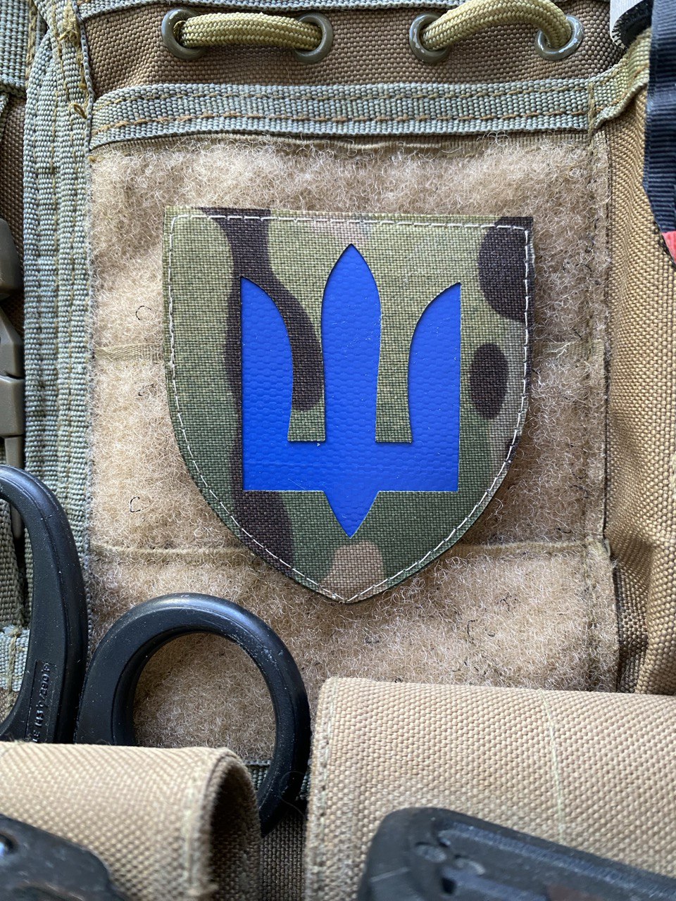 <strong>Шеврон "Механізовані війська ЗСУ" lasercut mc/bl</strong>