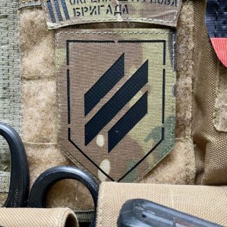 <strong>Шеврон  «3 ОШБр» з планкою mc/bk</strong>