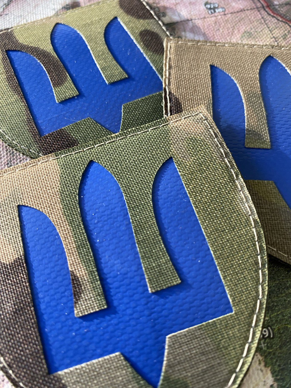 <strong>Шеврон "Механізовані війська ЗСУ" lasercut mc/bl</strong> - Зображення 3