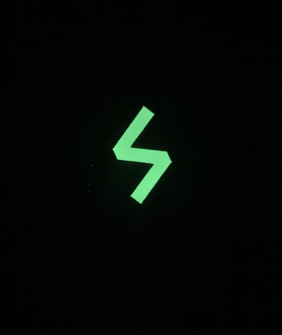 <strong>Шеврон «Руна Соулу» lasercut bk/gl</strong> - Зображення 3