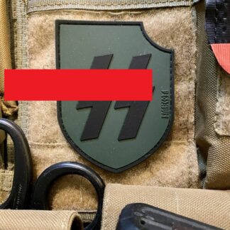 <strong>ПВХ шеврон "Ваффен-СС (Waffen-SS)" олива</strong>