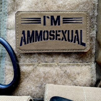 <strong>Шеврон "Im ammosexual" cb/bk</strong>