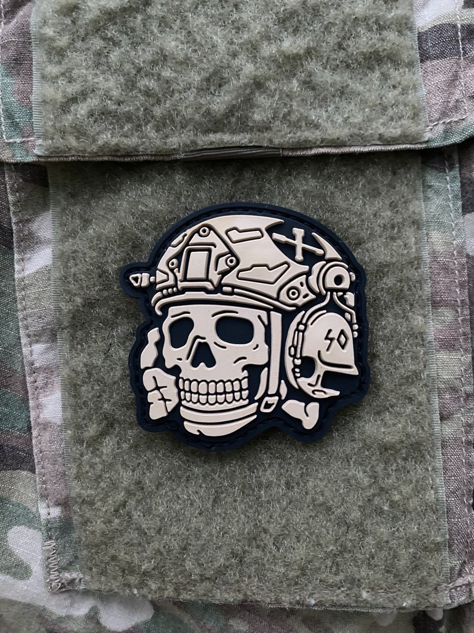 <strong>3D ПВХ шеврон "Operator Totenkopf skull SO" cb</strong> - Зображення 3