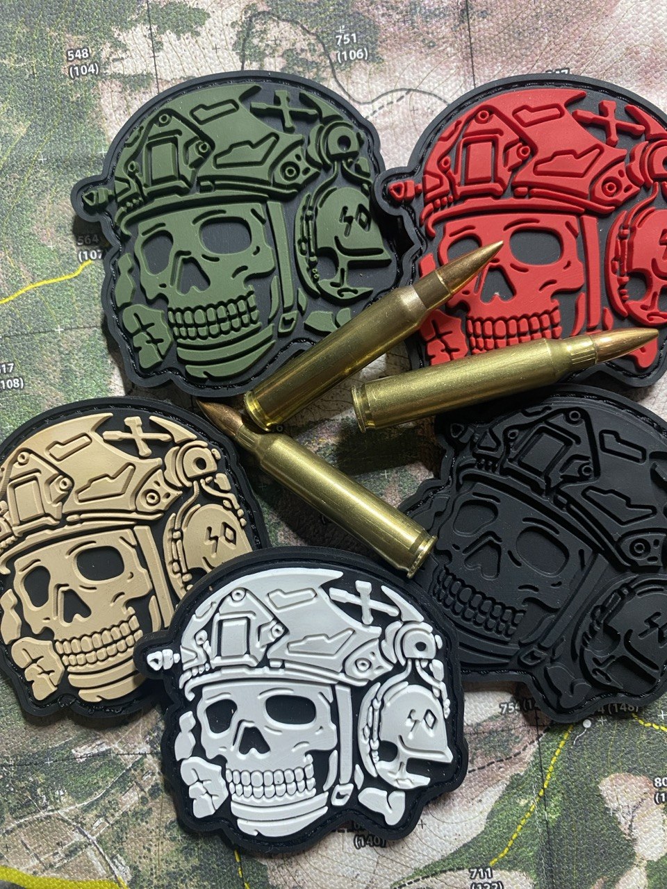 <strong>3D ПВХ шеврон "Operator Totenkopf skull SO" cb</strong> - Зображення 4