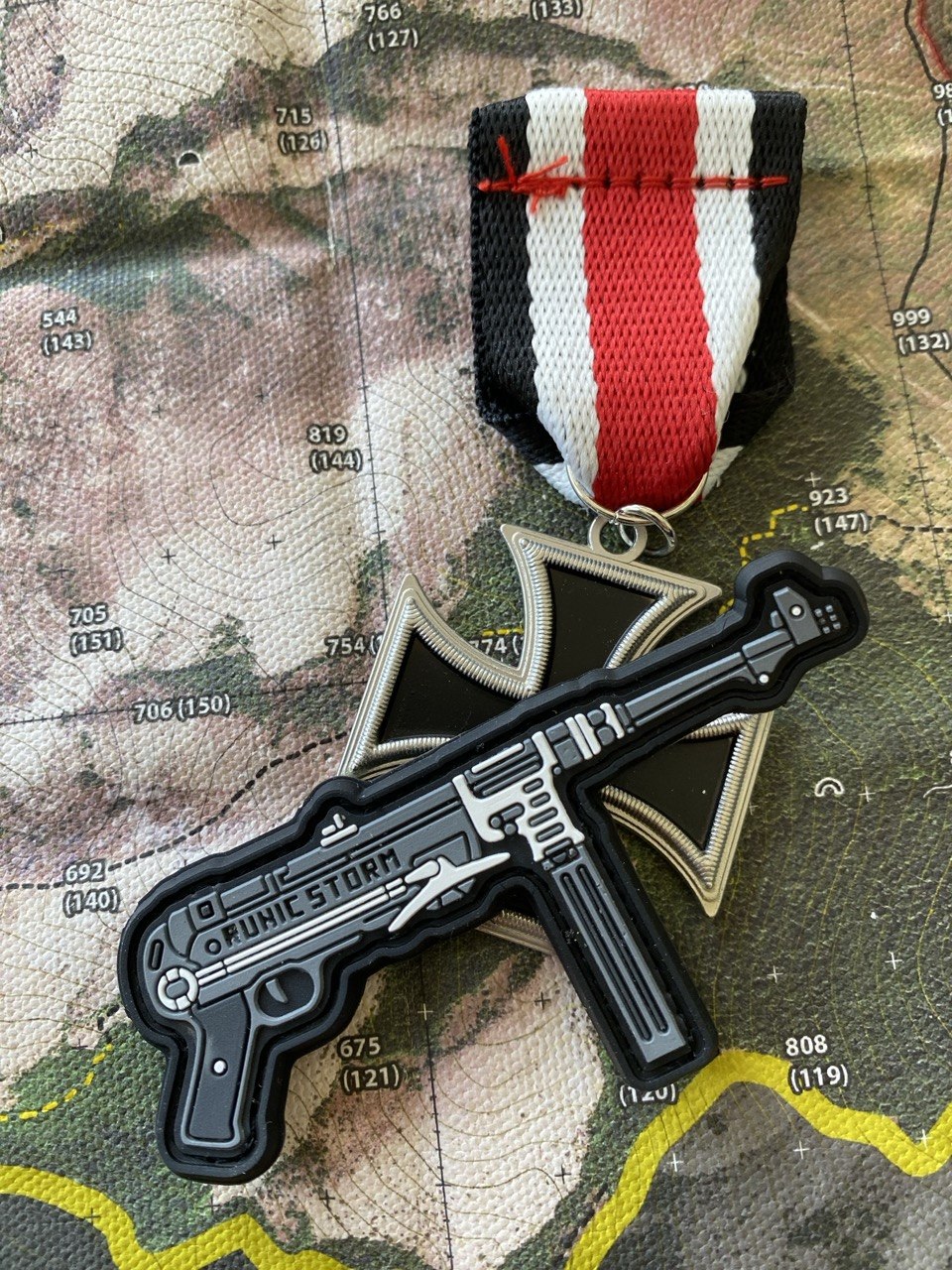 <strong>ПВХ шеврон "Maschinenpistole MP40" </strong> - Зображення 3