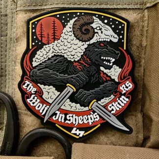 <strong>ПВХ шеврон "The Wolf In Sheep's Skin"</strong>